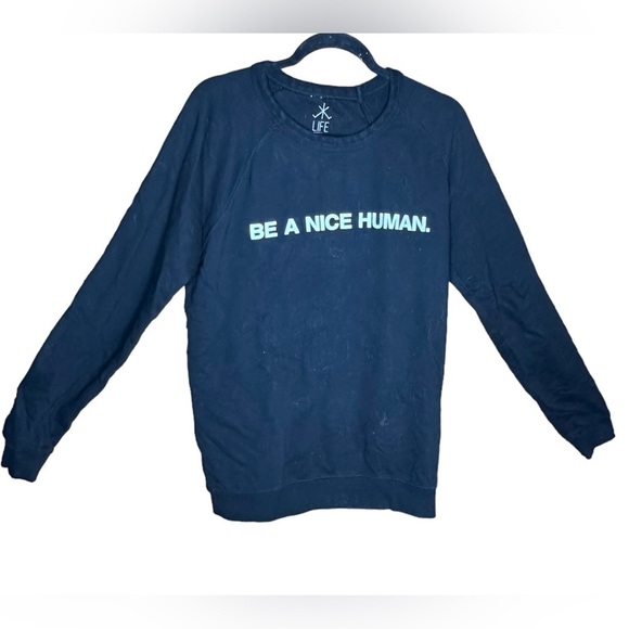 Be a Nice Human Sweatshirt Size XL - Picture 2 of 3